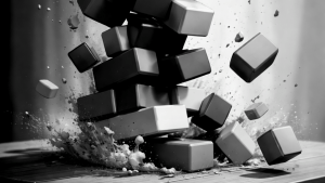 AI時代においてこれまでの前提が崩れることを示した図