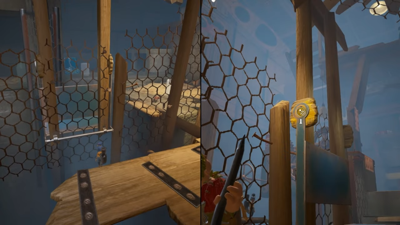 It takes twoの画面分割プレイの様子を示した画像