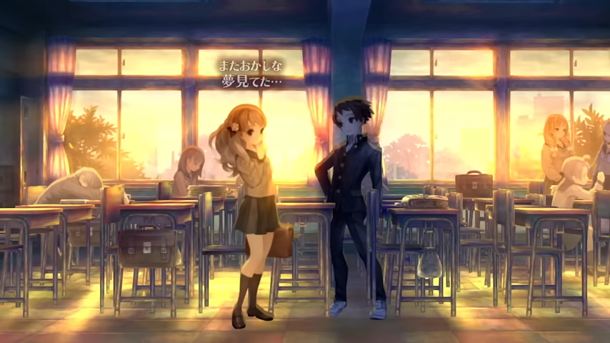 十三機兵防衛圏の会話シーン